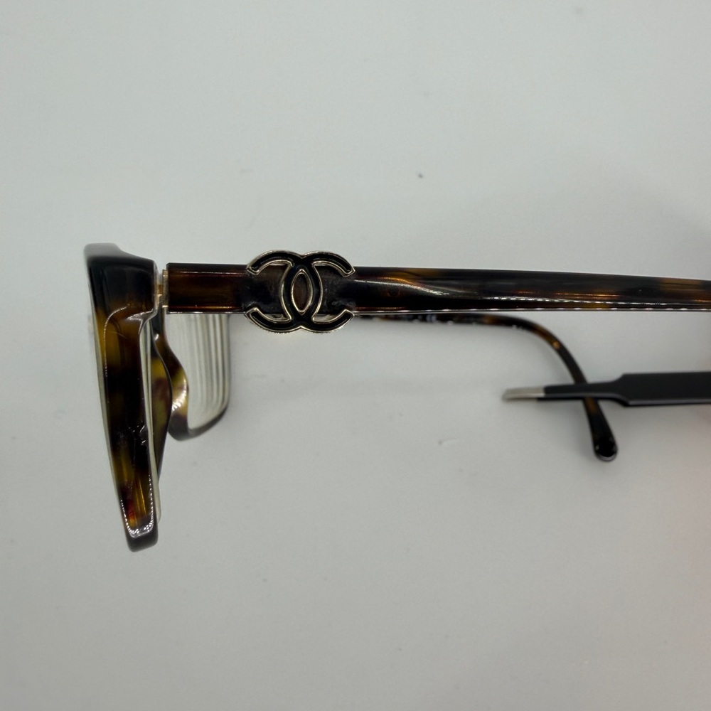 Chanel 3234 C714 Brown Tortoise Prescription Eyeglasses - Picture 3 of 12